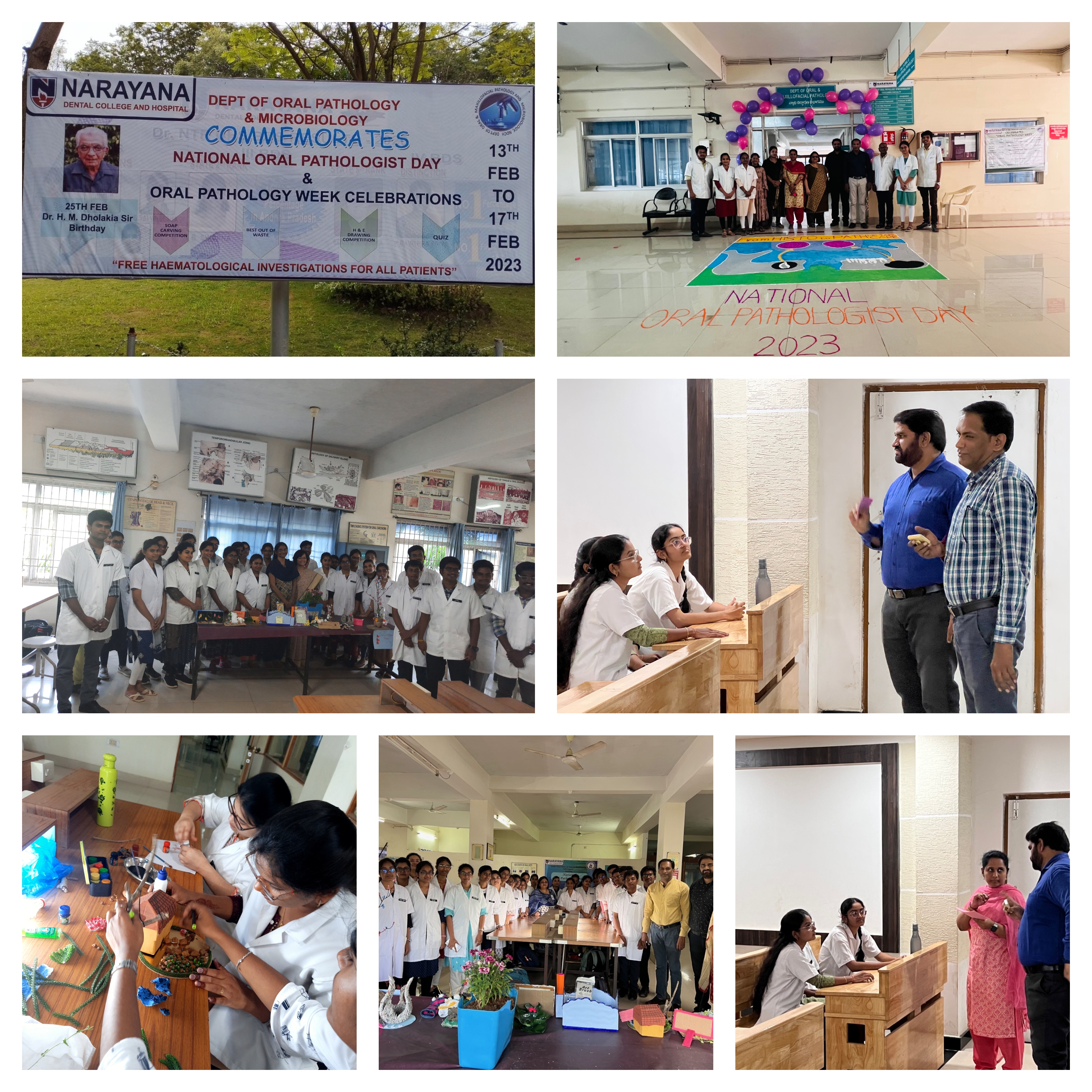 NATIONAL ORAL PATHOLOGIST DAY - Naryana-Dental-College